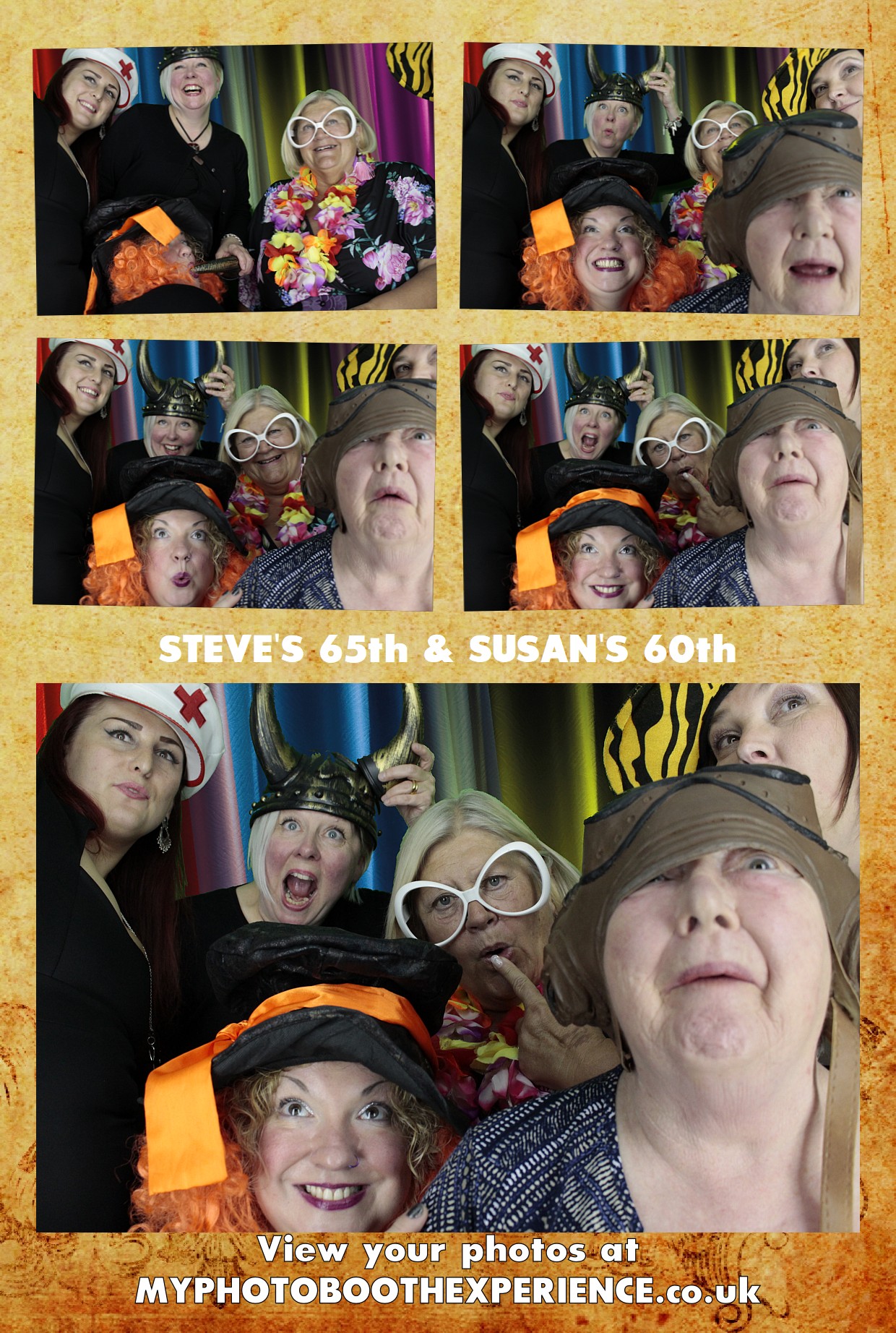 Steve's 65th & Susan 60th Birthday | View more photos from the event at gallery.myphotoboothexperience.co.uk/u/MyPhotoBoothExperienceLtd/Steves-65th-Susan-60th-Birthday